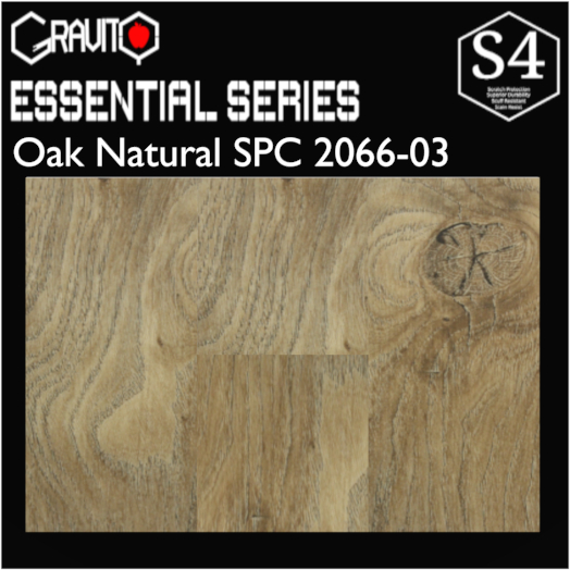 Oak Natural Gravity SPC | $2.99/sq.ft