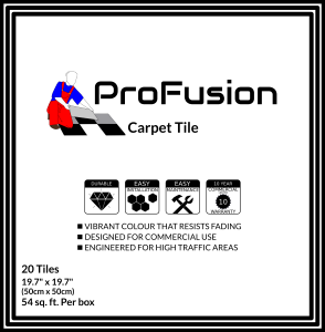 ProFusion Carpet Tile by Elekto Design Box Top